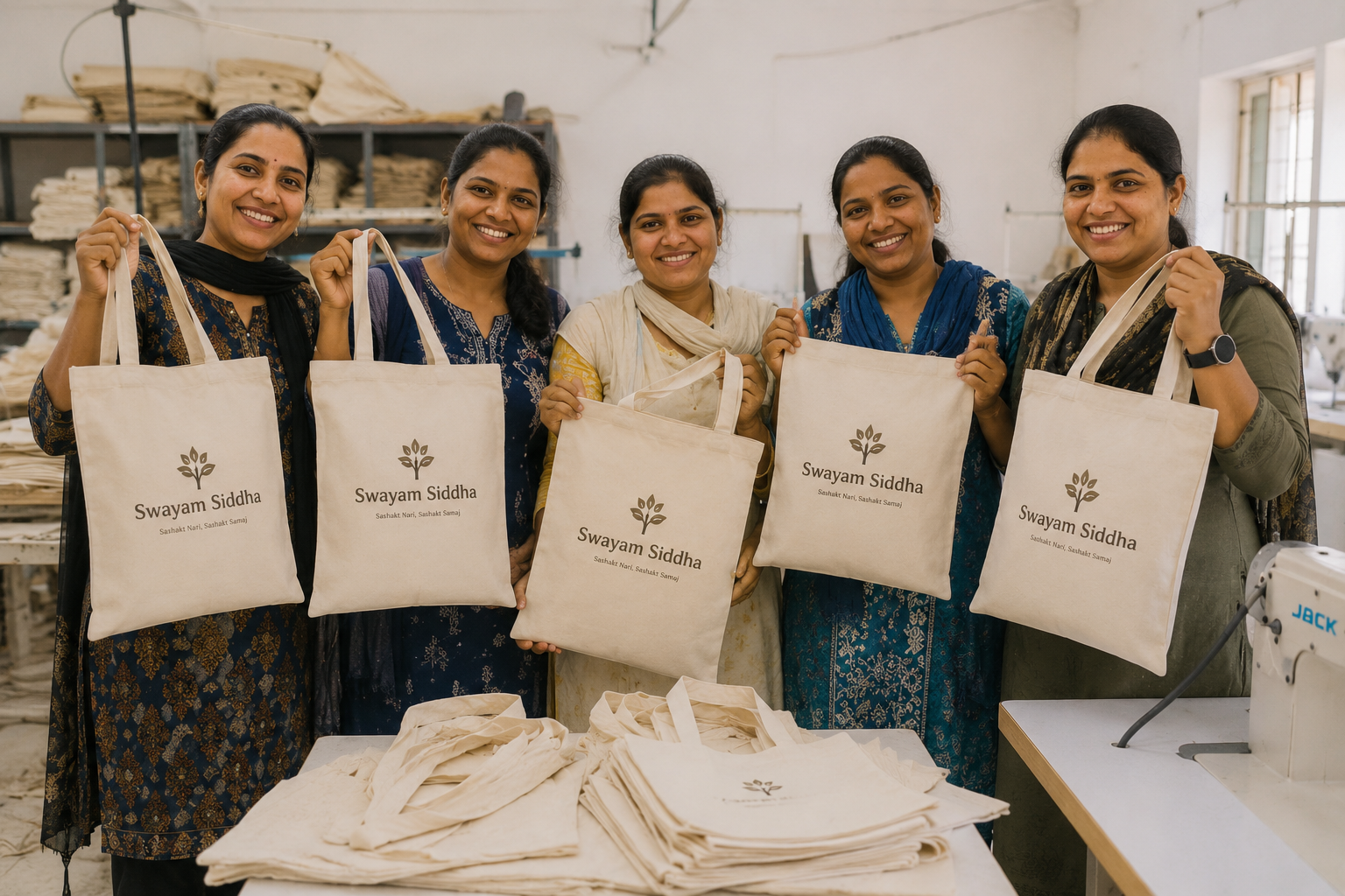 Women artisans of Swayam Sidhha