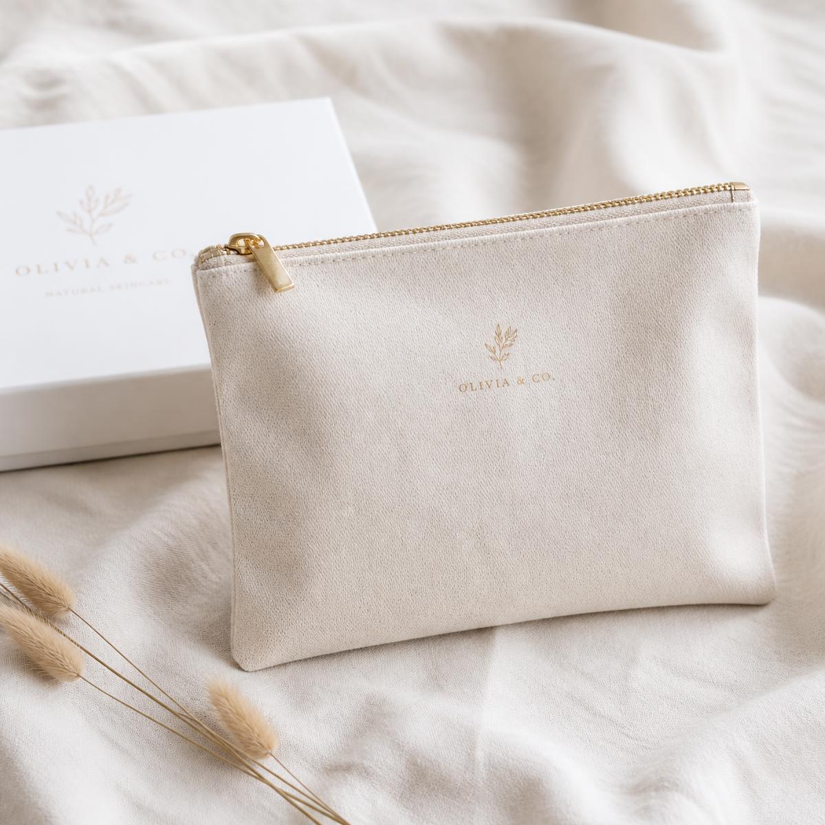 Cotton Zipper Pouch